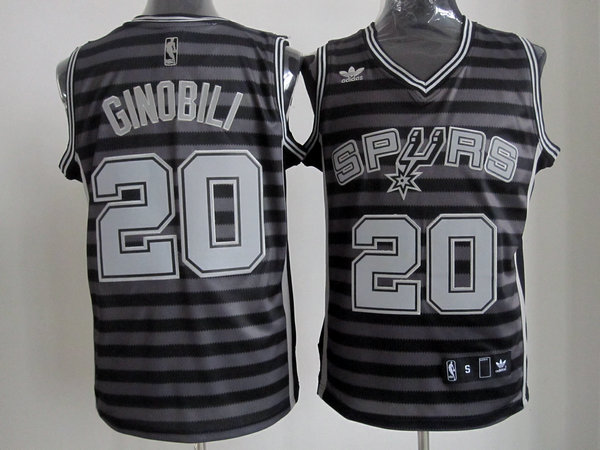  NBA San Antonio Spurs 20 Manu Ginobili Groove Fashion Swingman Jersey